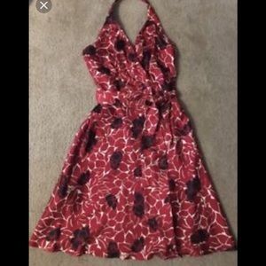 Ann Taylor Lovely lined dress with sash